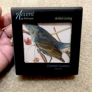 Bird Coasters (Set of 4) - New in Box